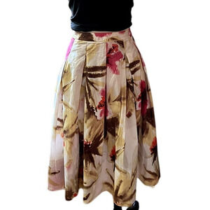 Floral Skirt ,Talbots Size 4